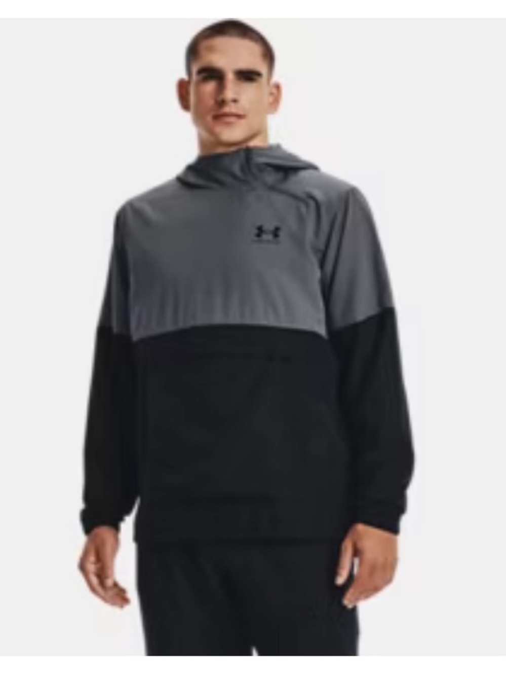 UA Woven Asymmetrical Pullover